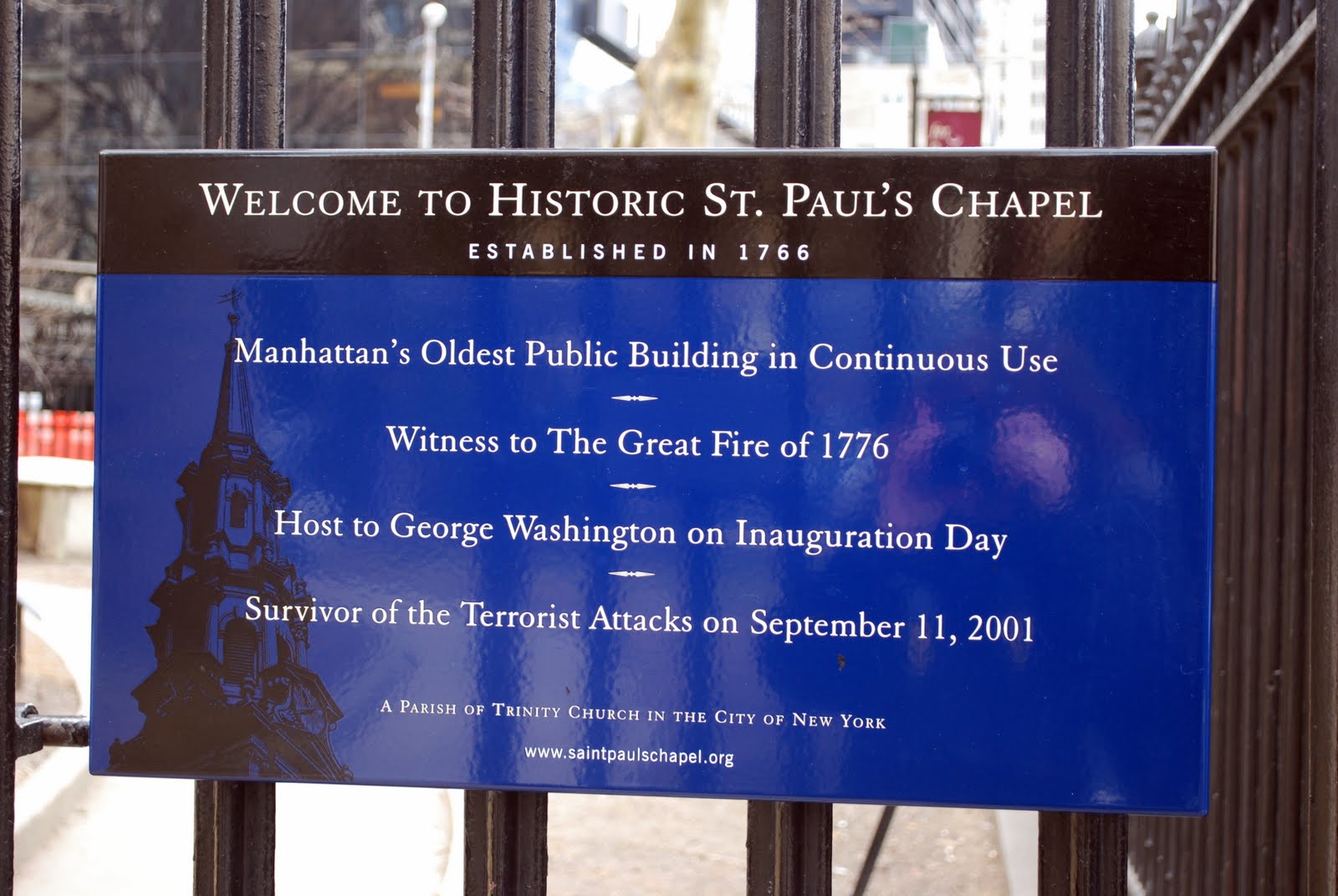 St. Paul's Welcome Sign
